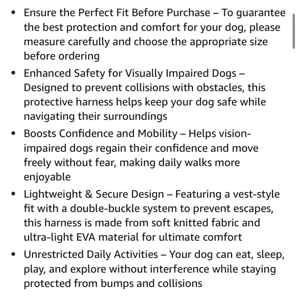 Blind Dog Halo Harness - Picture 2 of 5